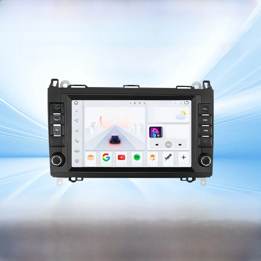 ossuret 8''carplay android autoradio multimedia player für mercedes-benz a-b-v-klasse w245 b200 2011-2015 w169 w639 w906 sprinter