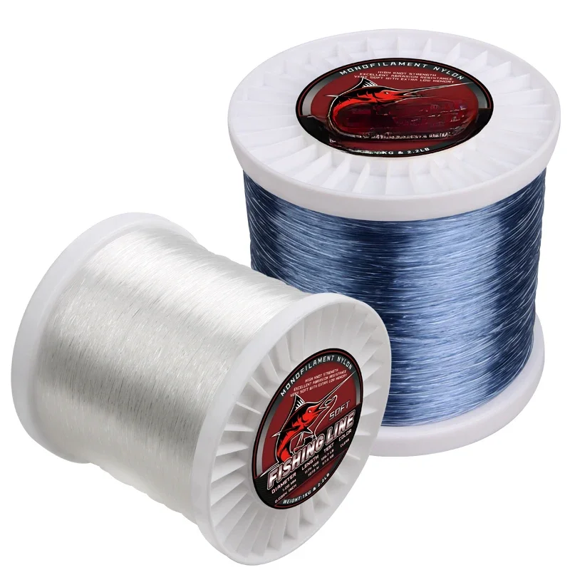 1073 m-11919 m duża gra monofilamentowa nylonowa linia 13.7LB-126.7LB niestandardowa szpula super silny drut karpiowy lider żyłka wędkarska morska — zdjęcie 2
