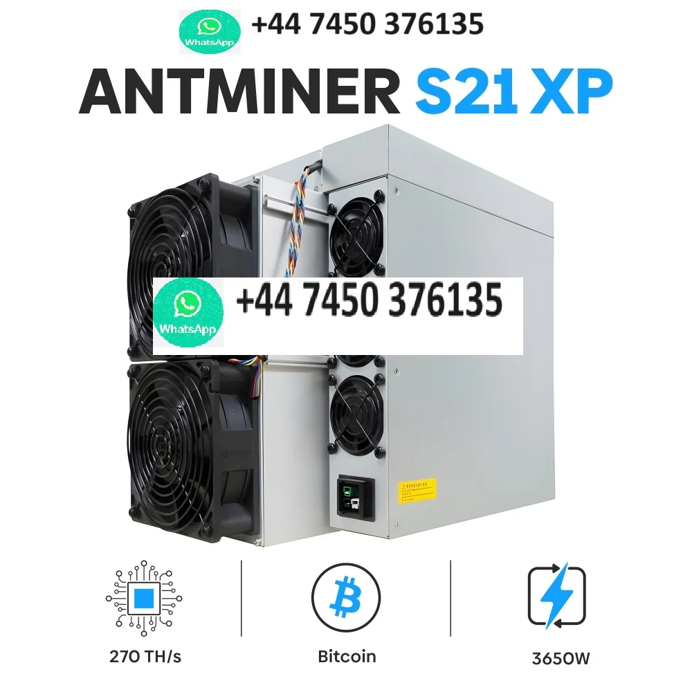 

Купите 2 и получите 1 бесплатно Биткоин-Майнер Bitmain Antminer S21 XP 270T 3650 Вт