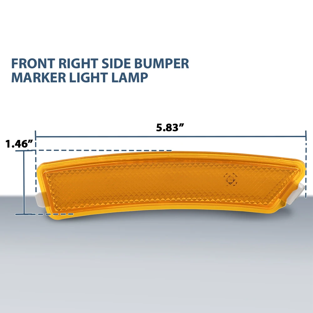 المصد الأمامي الجانب الأيمن ماركر عاكس مصباح صالح ل 2013-2016 لينكولن Mkz مقاوم للماء سنوبروف الغبار اكسسوارات السيارات