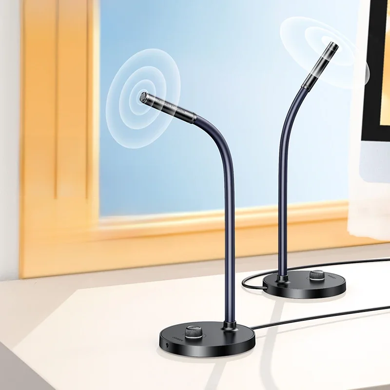 UGREEN – Microphone USB pour ordinateur de bureau, pour Streaming YouTube, Podcasting, Gaming, Mac, Windows, Audio