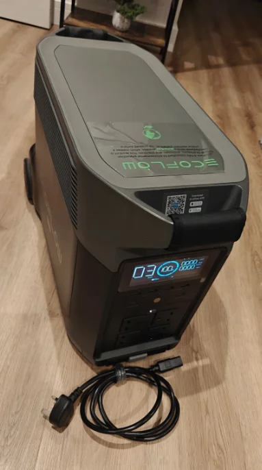 EcoFlow ECOFLOW Portable Power Station 3600Wh DELTA Pro, 2.7H to Full Charge, 5 AC Outlets, 3600-7200W, 120V Lifepo4 Power Station With portable power station