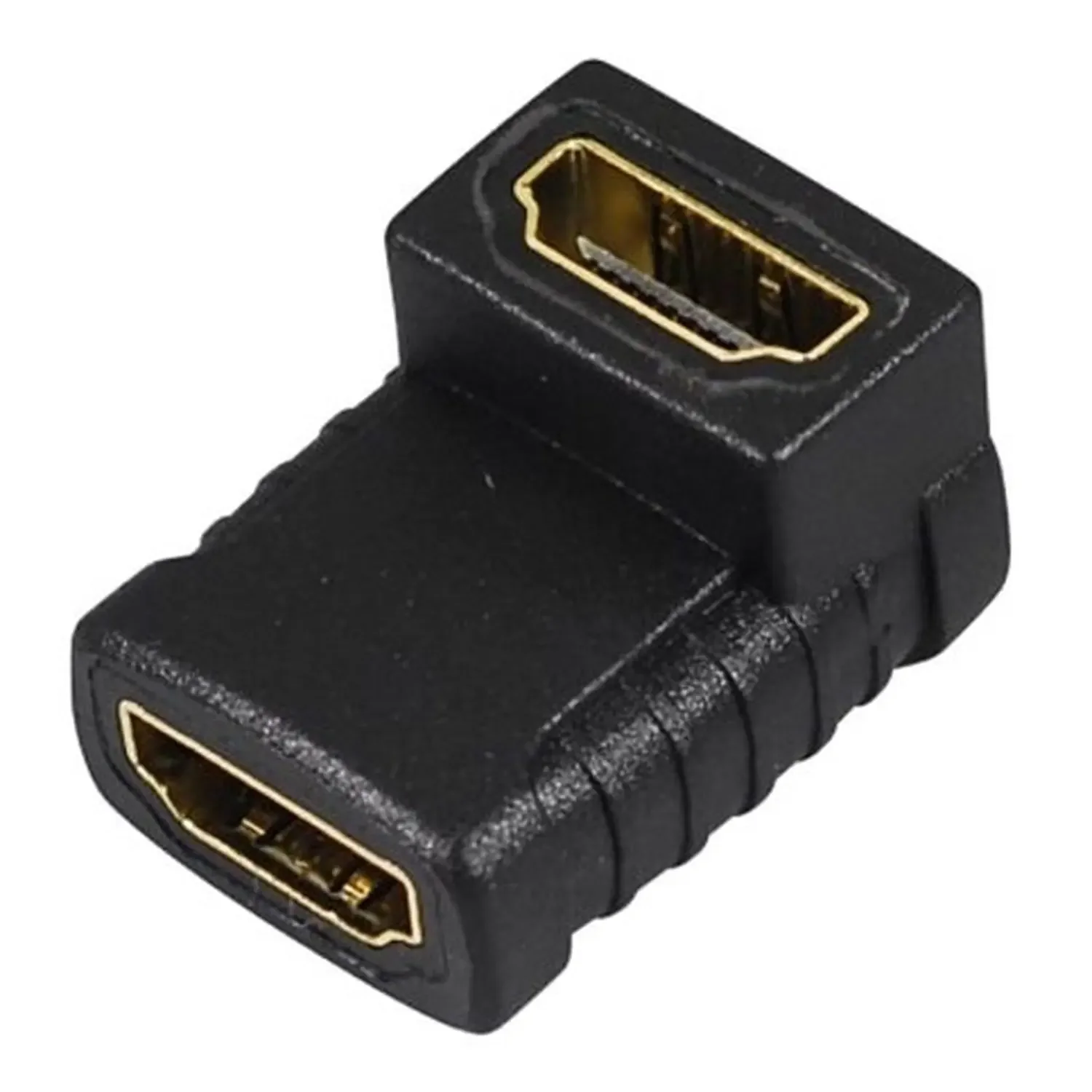 Adapter HDMI Buchse auf HDMI Buchse winkel 90 °