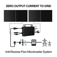 1200W  Anti Back Flow Micro inverter Mini DIY for Your Home Solar Power Output Voltage 230V Grid-tie Micro Inverter