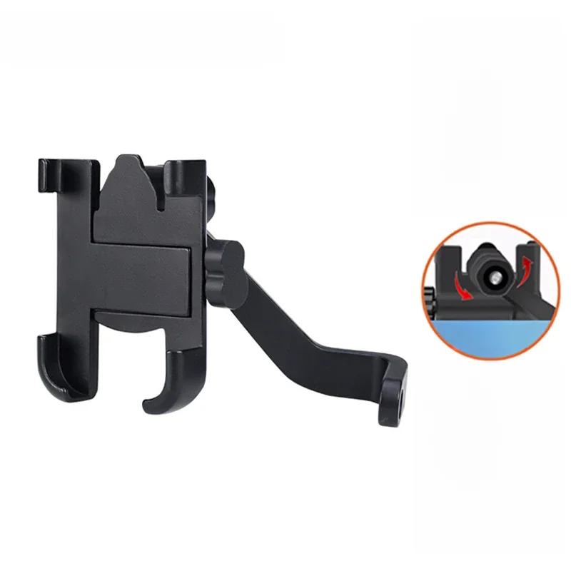 AliExpress SEAMETAL Motorcycle Rearview Mirror Phone Holder Electric Bike Rear View Mirror Cellphone Bracket 360 Rotatable Phone Support