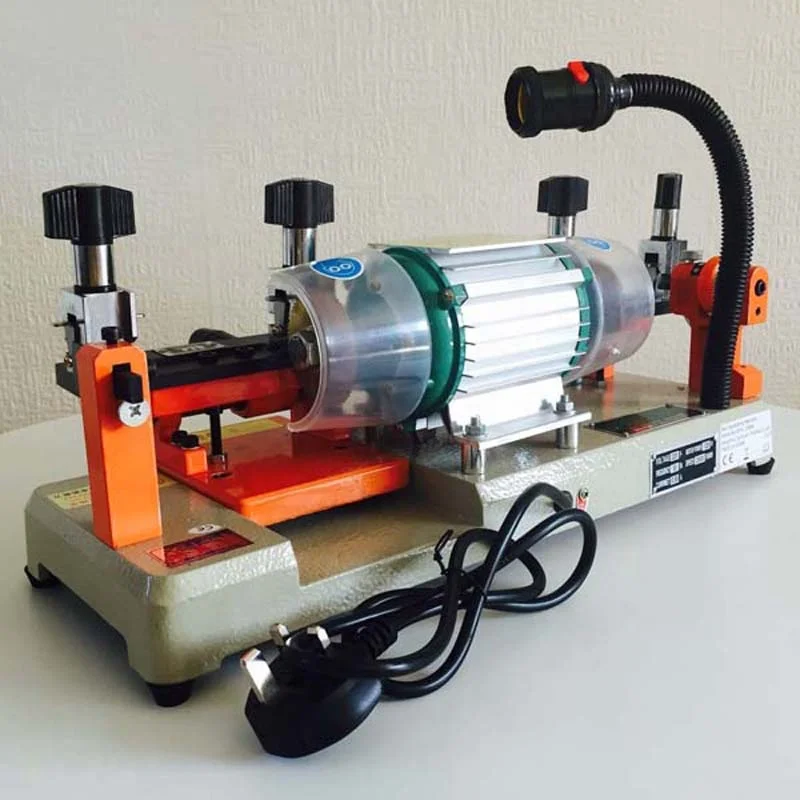 Horizontal Key Duplicator Cutting Machine Key Abloy Duplicating Tool Machine with External Cutter Double Machine 220V/110V