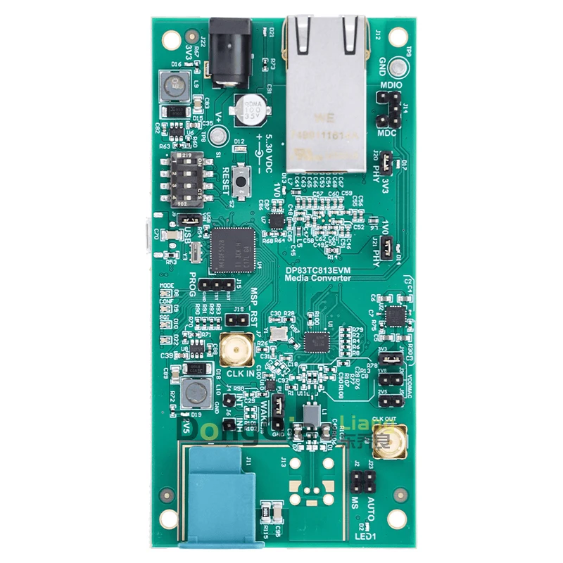 Genuine For TI DP83TC813EVM-MC 100BASE-T1 In-Vehicle Ethernet Media Conversion Evaluation Module