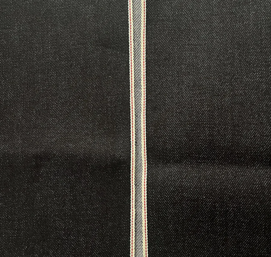 15.6oz Indigo Selvedge Denim Fabric Supplier 100%Cotton Raw Selvage Jeans Cloth Manufacturers W366033