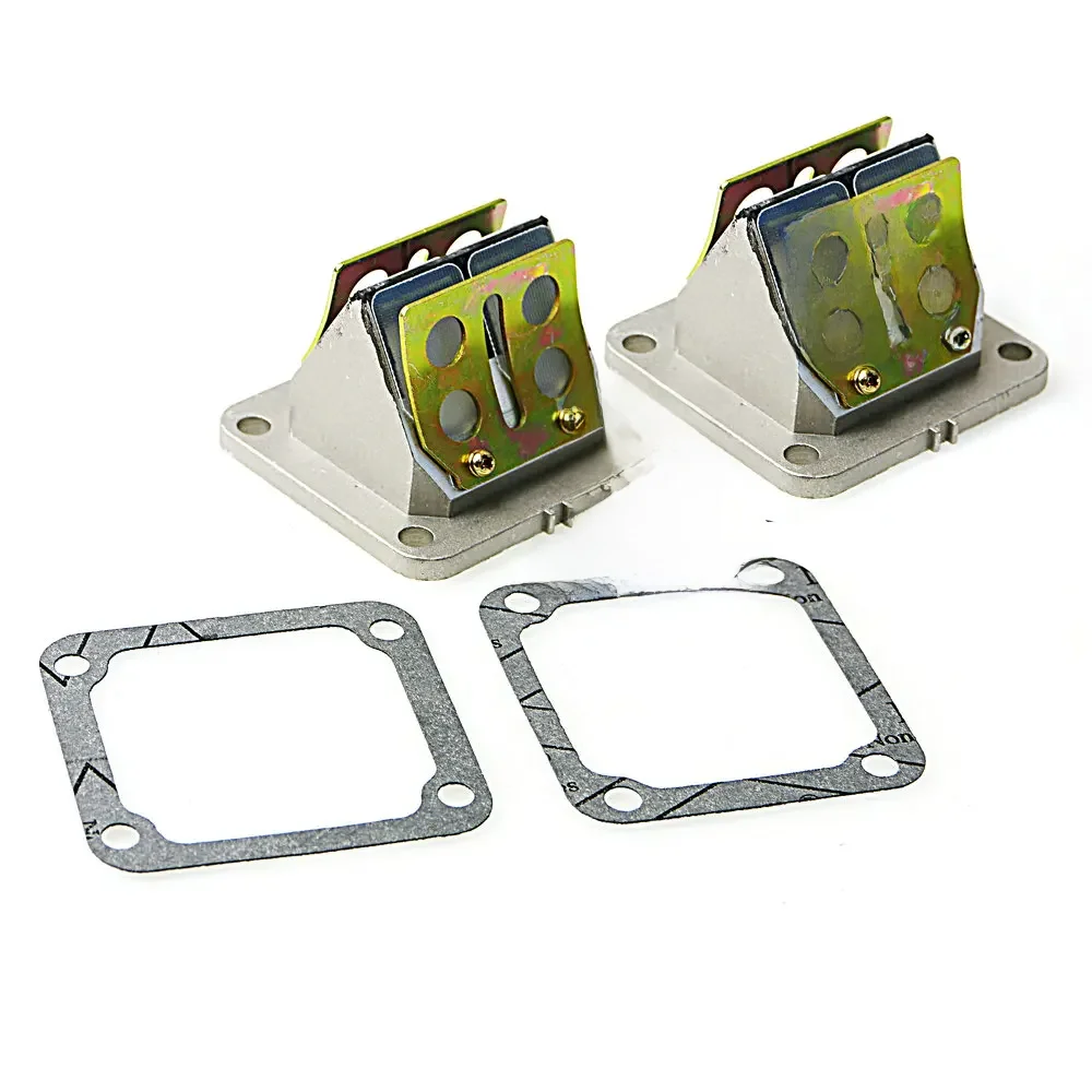 2 zestaw Yimatzu części do motocykli zawór trzcinowy ASSY dla Yamaha RD350 RD250 DT125 180 DT175 — zdjęcie 2