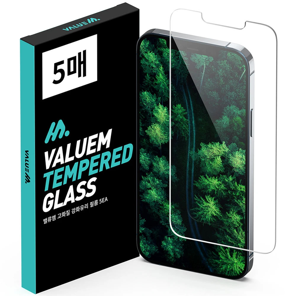 [5 purchase] Value M reinforced glass liquid crystal protective film for iPhone 16 15 14 13 12 11 XS SE3 SE2 Pro Max Plus Mini