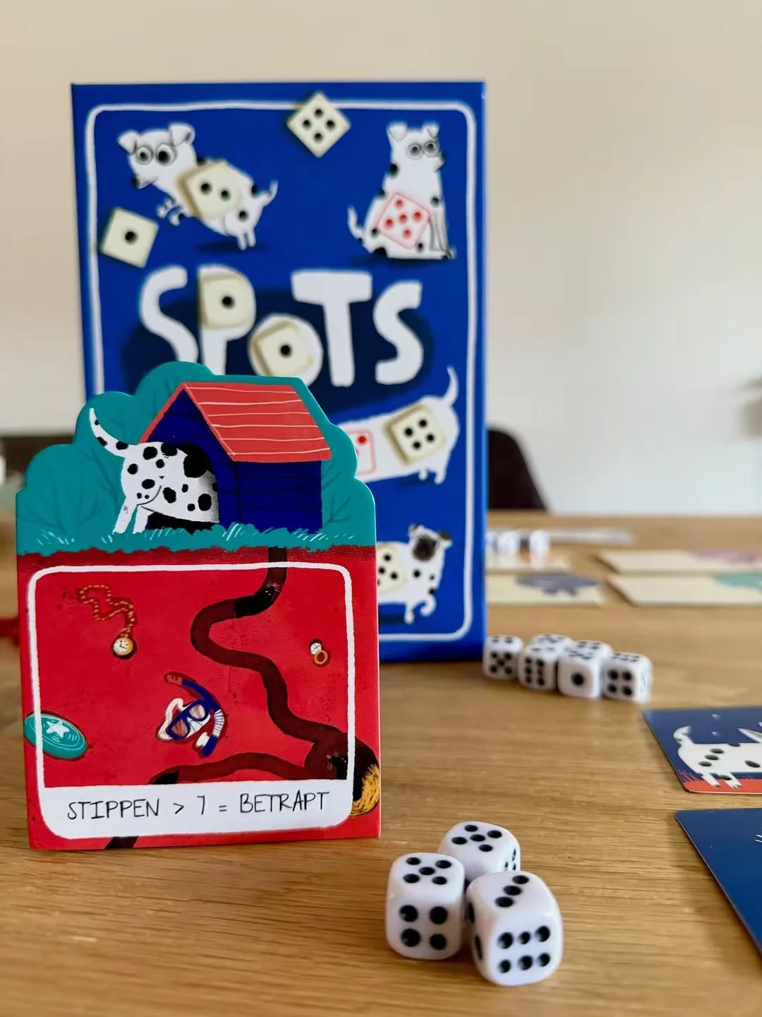 البقع | لعبة نرد الكلب اللطيفة مثل Yahtzee مع ميكانيكا البطاقة | لعبة الحفلات المحمولة الصديقة للسفر لمحبي الحيوانات الأليفة #6