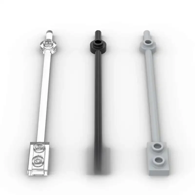 MOC 10 pièces 99784 Bar 12L avec 1x2 extrémité de plaque goujons creux blocs de construction Kit 42445 plaque briques particules bricolage jouets enfants cadeau