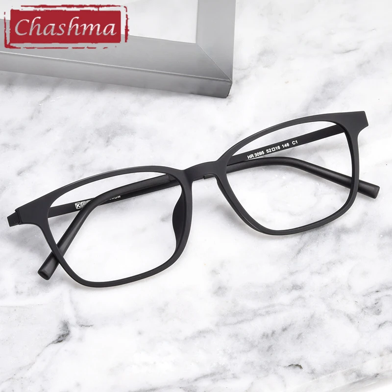 Chashma Glasses Frames Rubber Titanium Lightweight Eyeglasses Men Women Optical Eyewear Spectales for Prescription Lenses Gafas