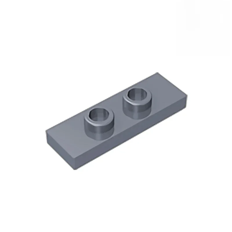 Image of Gobricks GDS-1504 Plate, Modified 1 x 3 with 2 Studs (Double Jumper) compatible with lego 34103 pieces of children's DIY