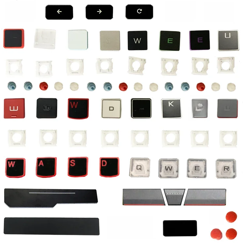 Klawiatura do laptopa ASUS ACER HP DELL IBM Lenovo Xiaomi HUAWEI Samsung MSI LG Apple HASEE SONY, zamiennik klawiszy i zawiasów. — zdjęcie 2