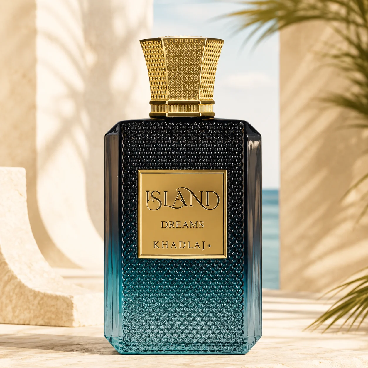 Island Dreams Extrait de Parfum 100ml – Parfum frais et boisé-fruité avec des notes de bergamote, gingembre, pamplemousse, ambroxane et musc