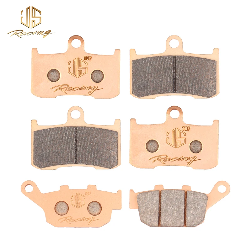 JSRAOIMG Sintered Front Rear Brake Pads For TRIUMPH 675CC Daytona 675 2006 2007 2008 Triple Street 675R 2009 2010 2011 2012 2013