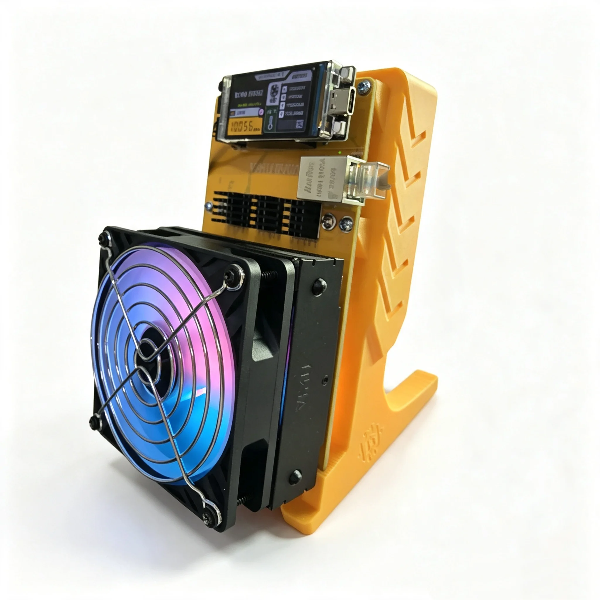 BV002 10TH/s Bitcoin Solo Miner BM1373 ASIC Miner SHA256 BTC BCH Mining Machine Low Noise WiFi Ethernet Home Crypto Miner