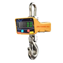 3T Rechargeable Heavy Duty Industrial Crane Hanging Scale, Digital Hanging Scale with Visible LED Display