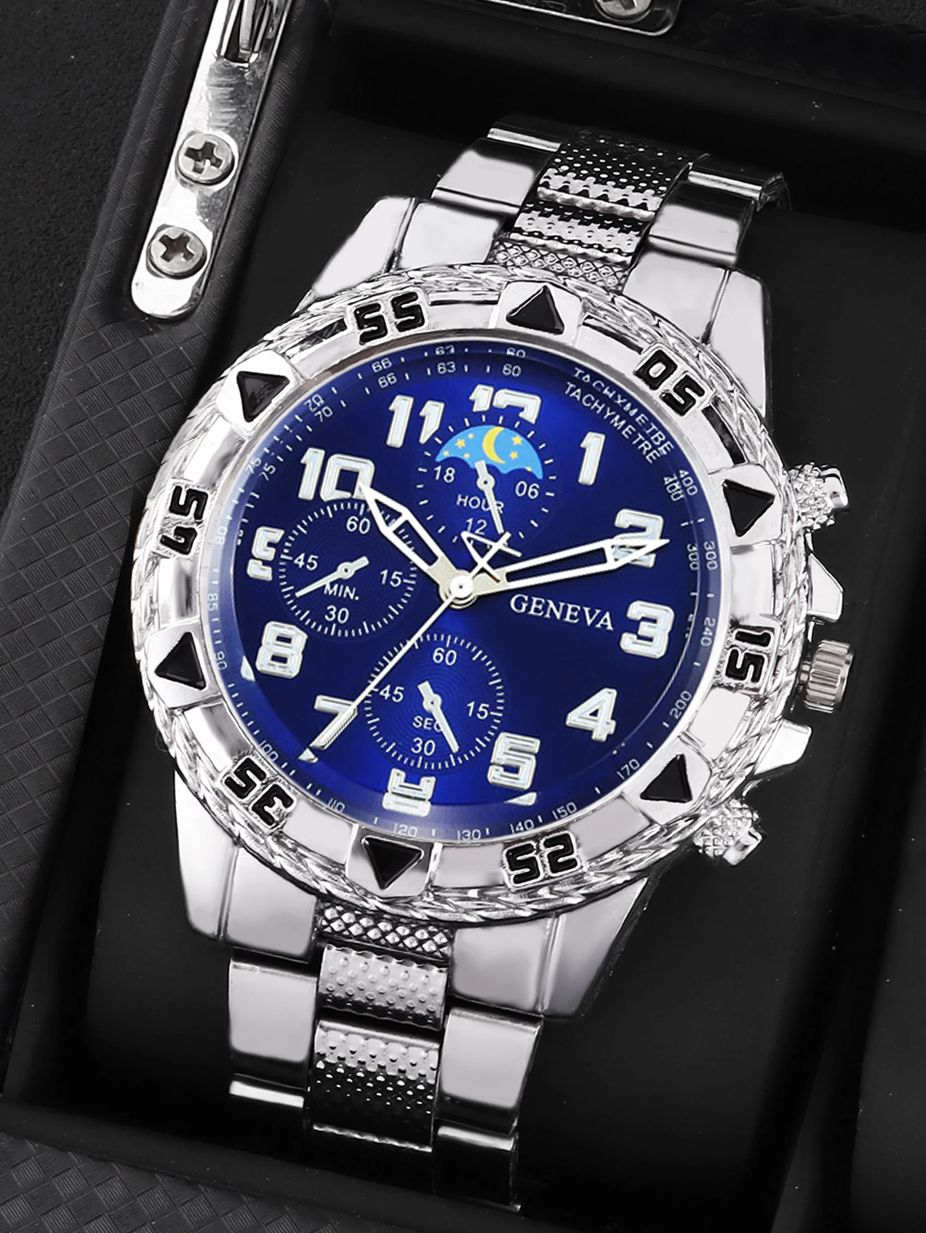4-częściowy zestaw: męski zega – Smartwatch Watches Birthday Gift For Men recenzja i cena