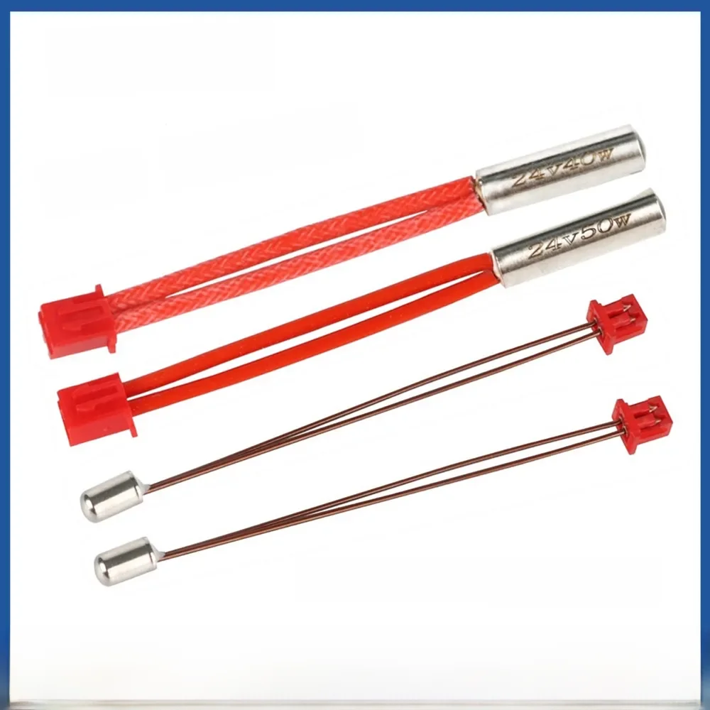 Grzałka kasetowa 40/50W 24V Wysoka temperatura 300 ° Rura grzewcza termistora C NTC100K do drukarki 3D Sprite Extruder Ender 3 S1 Pro — zdjęcie 2