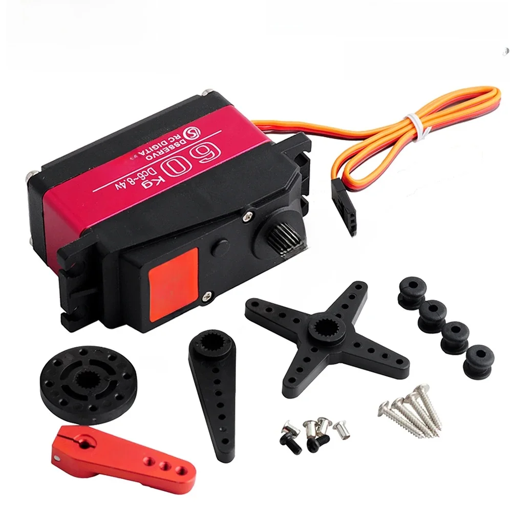 60Kg Servo Ds5160 Digitale Servo Waterdichte Servo Hoog Koppel 180 270 Graden Volledig Metalen Versnelling Voor Redcat Baja 1/5 Rc Auto - afbeelding 2
