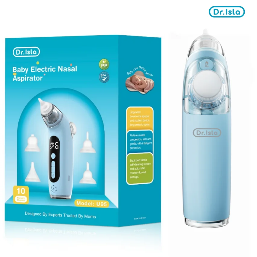 drisla-electric-baby-nose-cleaner-nebulizer-adjustable-suction-electric-children-nasal-aspirator-safety-convenient-low-noise