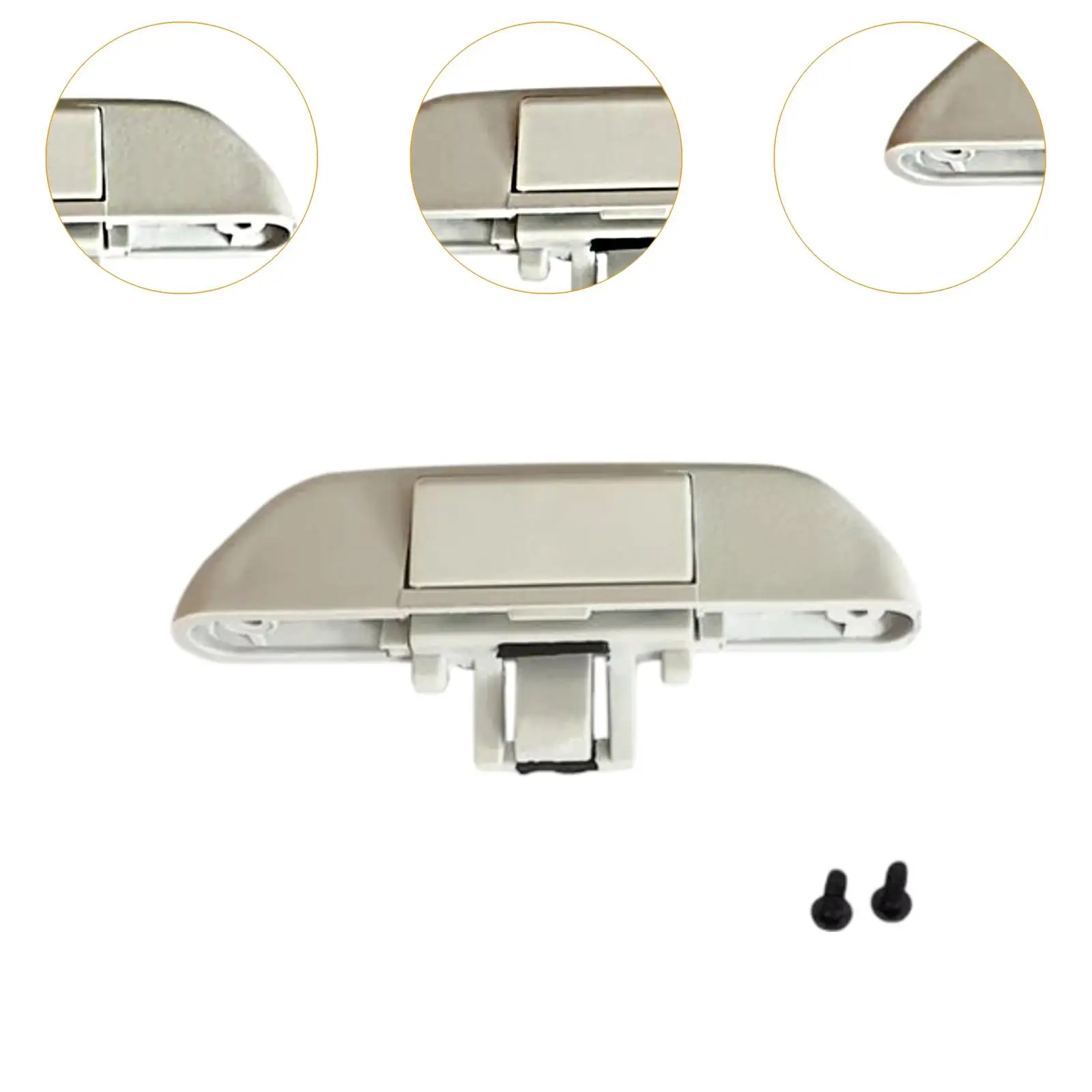 Uchwyt rolety tylnej szyberdachu 4L0898924B szary do Audi Q7 modele 2007-2015 Akcesoria samochodowe Profesjonalne