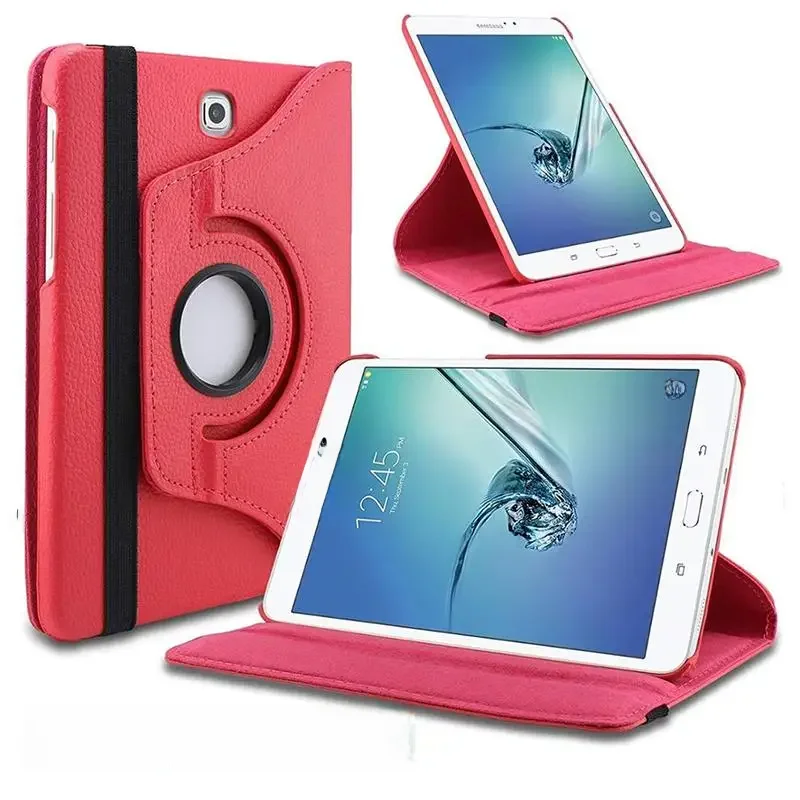 Etui na tablet Samsung Galaxy Tab A 9.7 SM-T550 Flip Stand PU Leather Protective Cover For T550 P550 P555 T555C Auto Wake Sleep — zdjęcie produktu 7