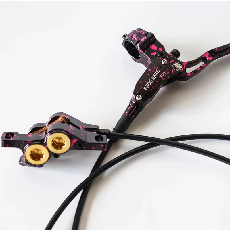 AliExpress NONE Frog-4 Pistons MTB Bike Hydraulic Brake, Oil Pressure, Liquid, Mountain, AM, DH, Bicycle Parts, 850mm, 1500mm
