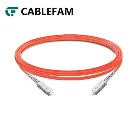 Simplex OM1 Multimode SC UPC to SC UPC LSZH 2.0mm Fiber Optic Cable