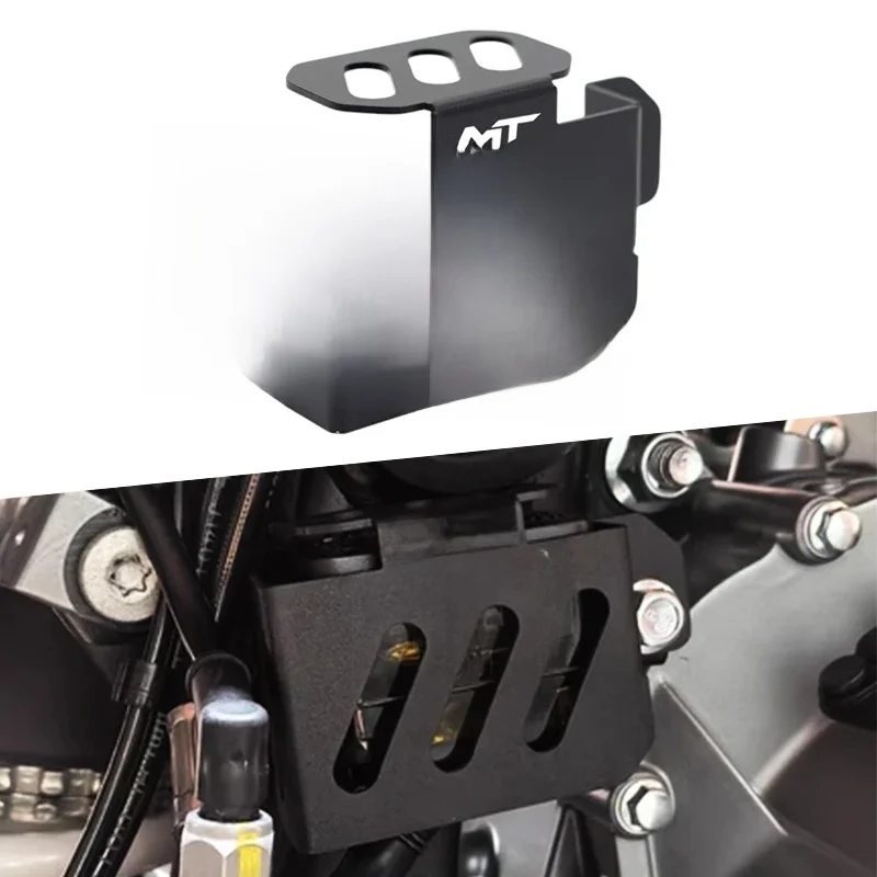 Für CFMOTO CF MOTO CF450MT 450MT 450MT MT450 2024 2025 Motorrad Zubehör Hinten Brems Flüssigkeit Reservoir Schutz Abdeckung Schutz