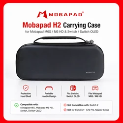 MOBAPAD H2 Carrying Case for Nintendo Switch OLED Compatible with M6 S/HD Game Controller Storage Bag Protective Cover