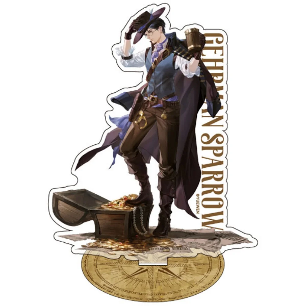 Lord of the Mysteries Acrylic Keychain Stand Gehrman Sparrow Klein Moretti Anime Figure Desktop Decor Treasure Fans Gift