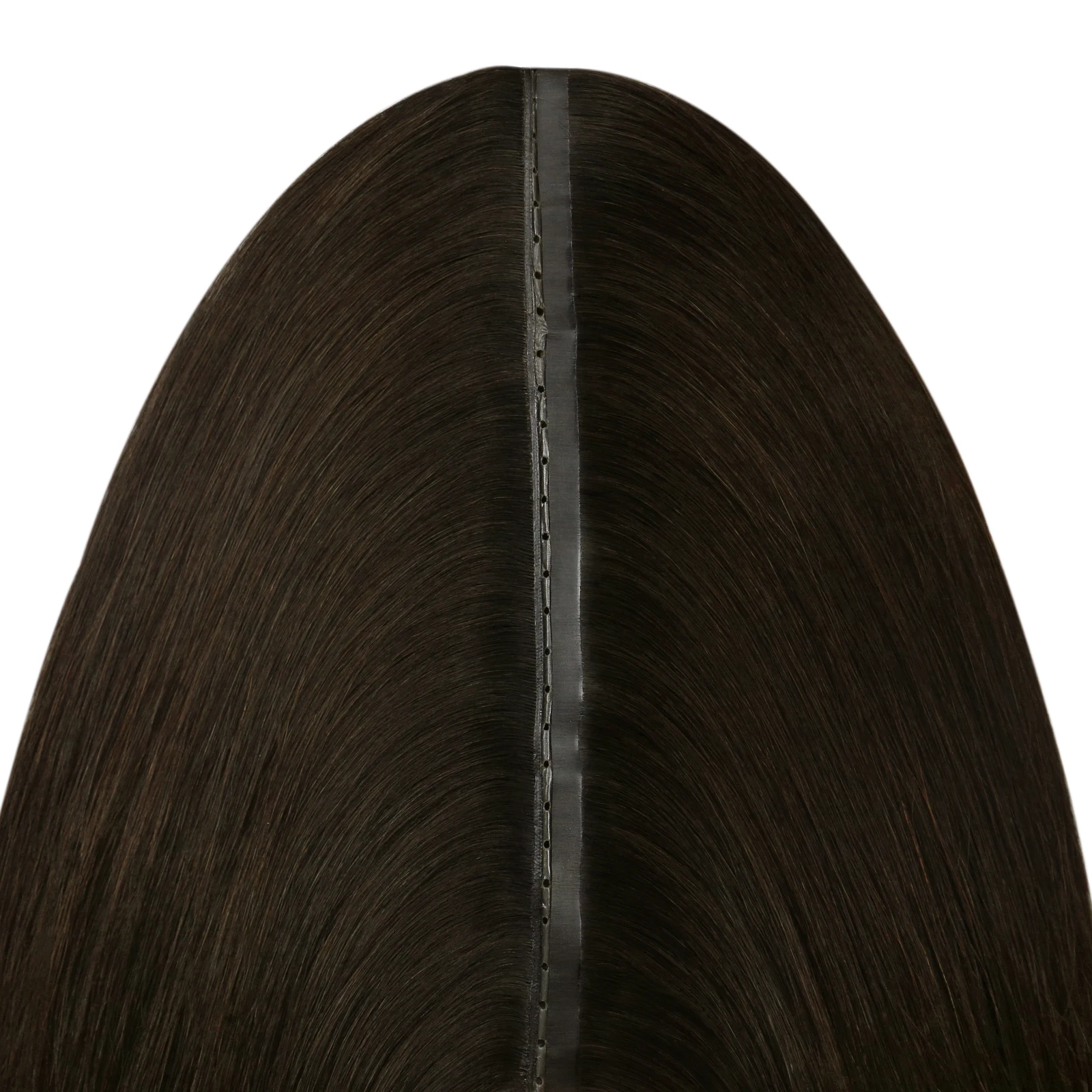 Ugeat Butterfly Weft Hair Extensions Human Hair Genius Weft Micro Bead PU Hole Remy Hair Extensions Silky Natural Look for Women