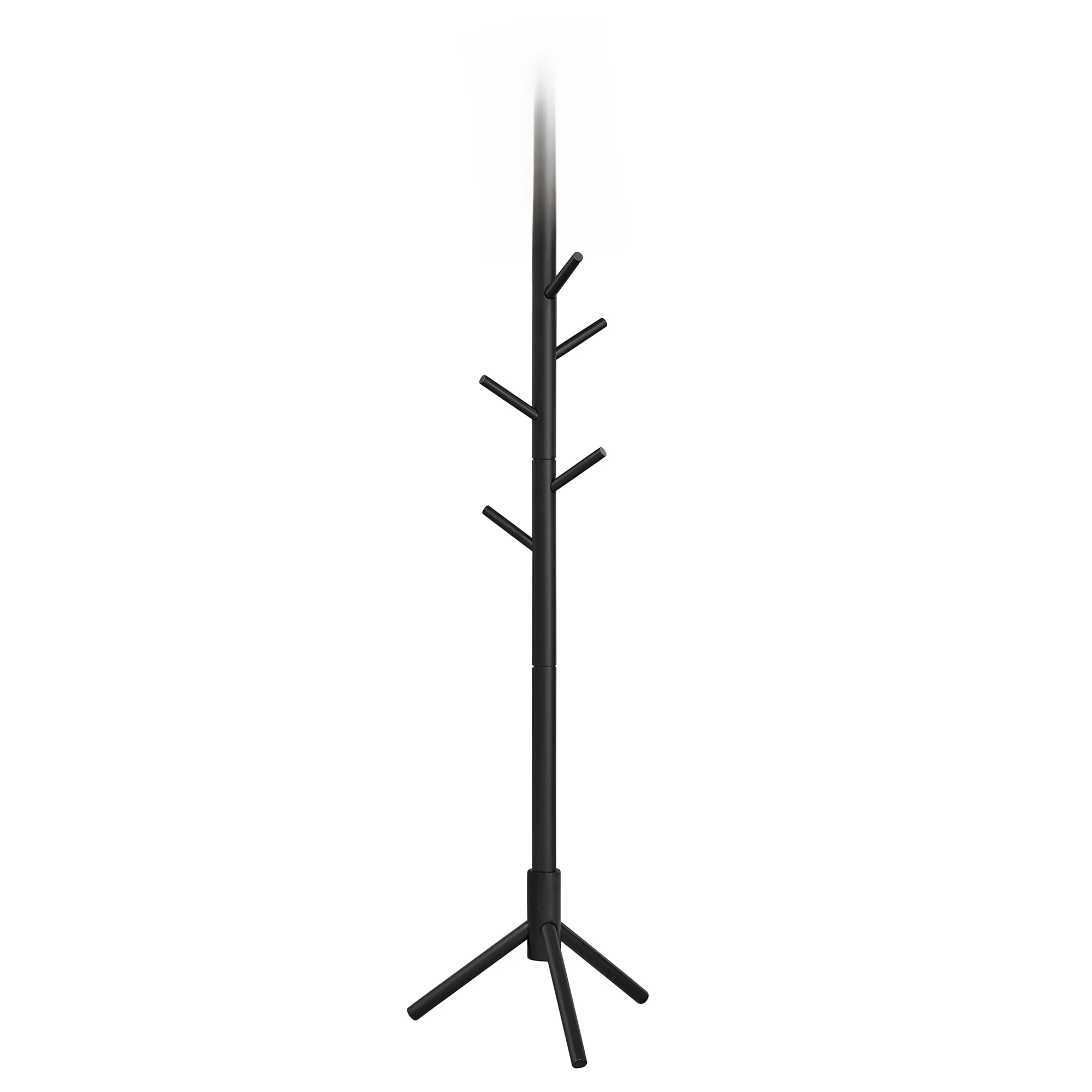VASAGLE Garderobenständer Kleiderständer, Massivholz, 3 Höhen, 47x47x175cm