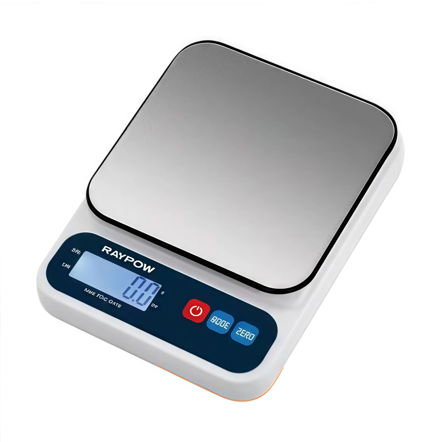 Bascula de cocina digital 1g-10 kg, plataforma acero inoxidable, pantalla LCD retroiluminada, función tara,batería AAA, diseño compacto moderno, Ideal para Repostería y Cocina Diaria
