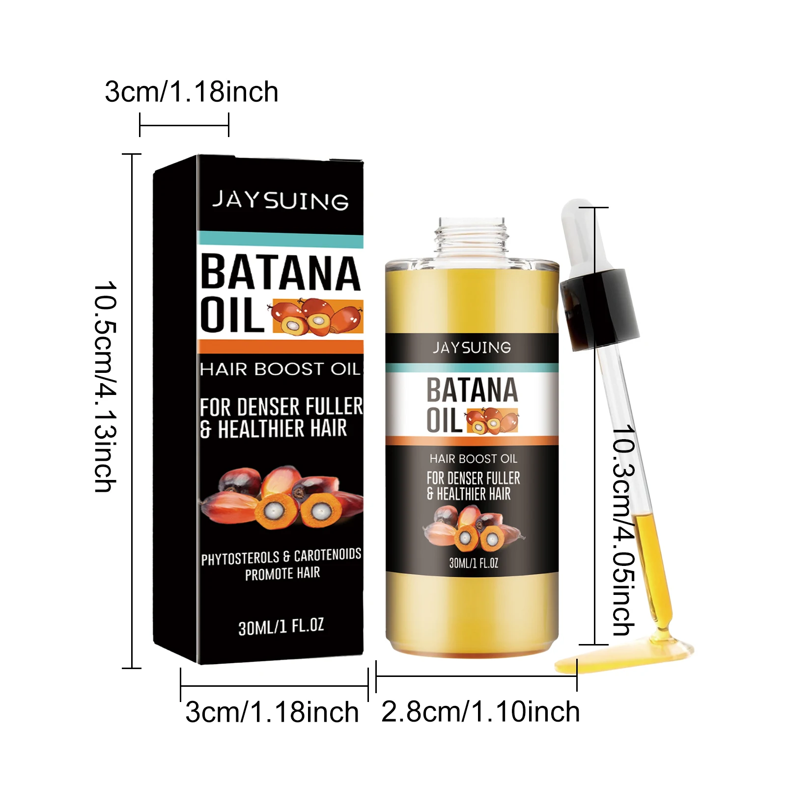 제이수잉 30ml 바타나 오일 헤어 성장 에센셜 오일, 탈모 방지, 갈라진 모발 관리, 오일 컨트롤, 보습 케어, 두피 영양 오일
