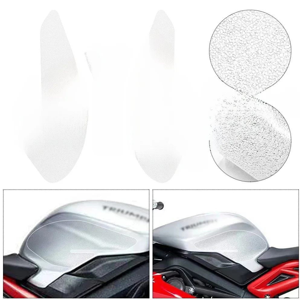 Coussretours latéral de traction précieuse pour moto, genouillère coordonnante, Street Triple 765R 765RS 675S R RS 2019 2020 2021 2022