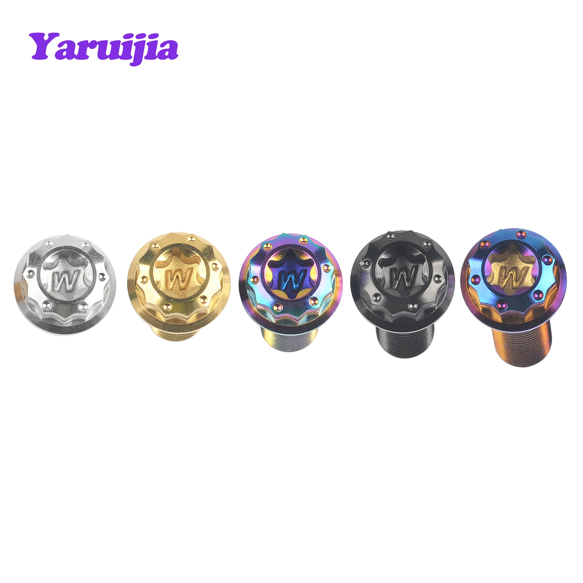 Imagem -05 - Parafusos de Cabeça Torx Extravagantes Parafuso de Titânio Peça da Motocicleta M10x20 25 30 35 40 45 50 55 60 65 70 mm Passo 1.25 15 Milímetros