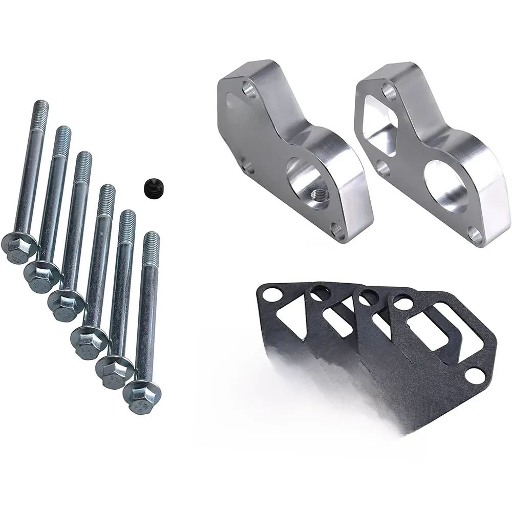 Aluminiowa pompa wodna LS zestaw wymienny Adapter zestaw do silnika Camaro LQ4 LS1 5.3l LSX LQ9 LS6 L33 LS2 seria silników — zdjęcie 2