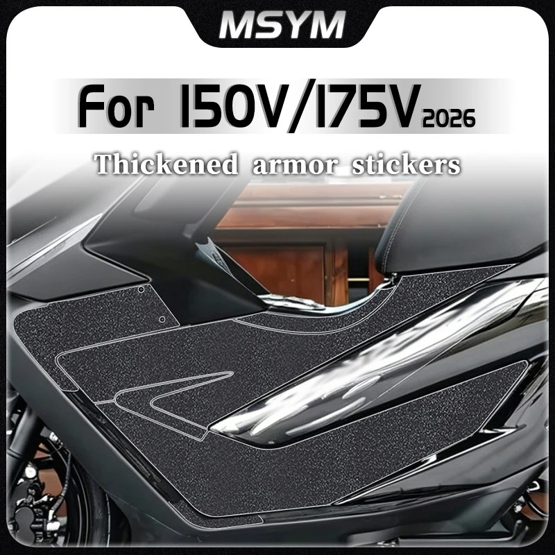 For ZONTES 150V 175V 2026 Armor Stickers Motorcycle Pedals Anti Scratch Protection Film On Both Sides Modified Accessories