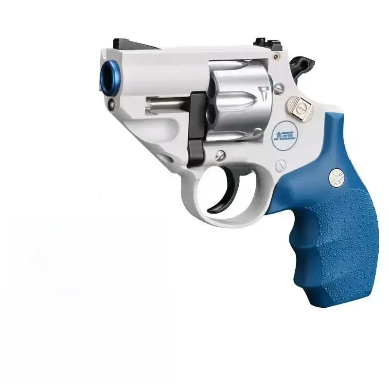 9mm Revolver Spielzeug pistole Pistole Blaster Soft Bullet Spielzeug pistole Airsoft Schieß waffen Jungen Geburtstags geschenke cs Fake Gun