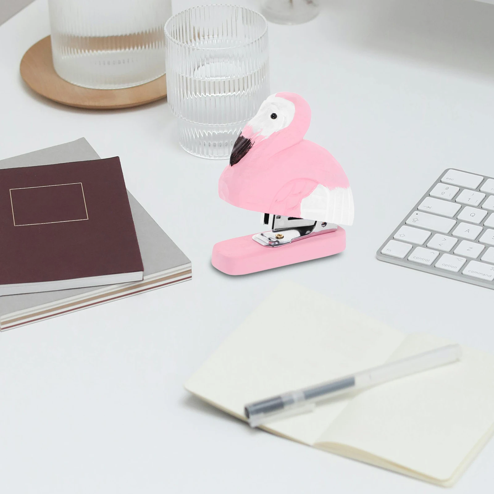 دباسة حيوانات خشبية منحوتة يدويًا تمثال حيوان مكتب ورقة دباسة مكتب دباسة الشكل لتوريد القرطاسية في الفصول الدراسية للطلاب