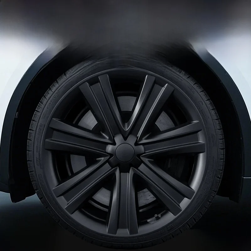 4 SZT. Kołpaki na felgi do Tesla Model S (2022-2024)/Model Y (2020-2024) 19 cali, pełne felgi, akcesoria — zdjęcie 2