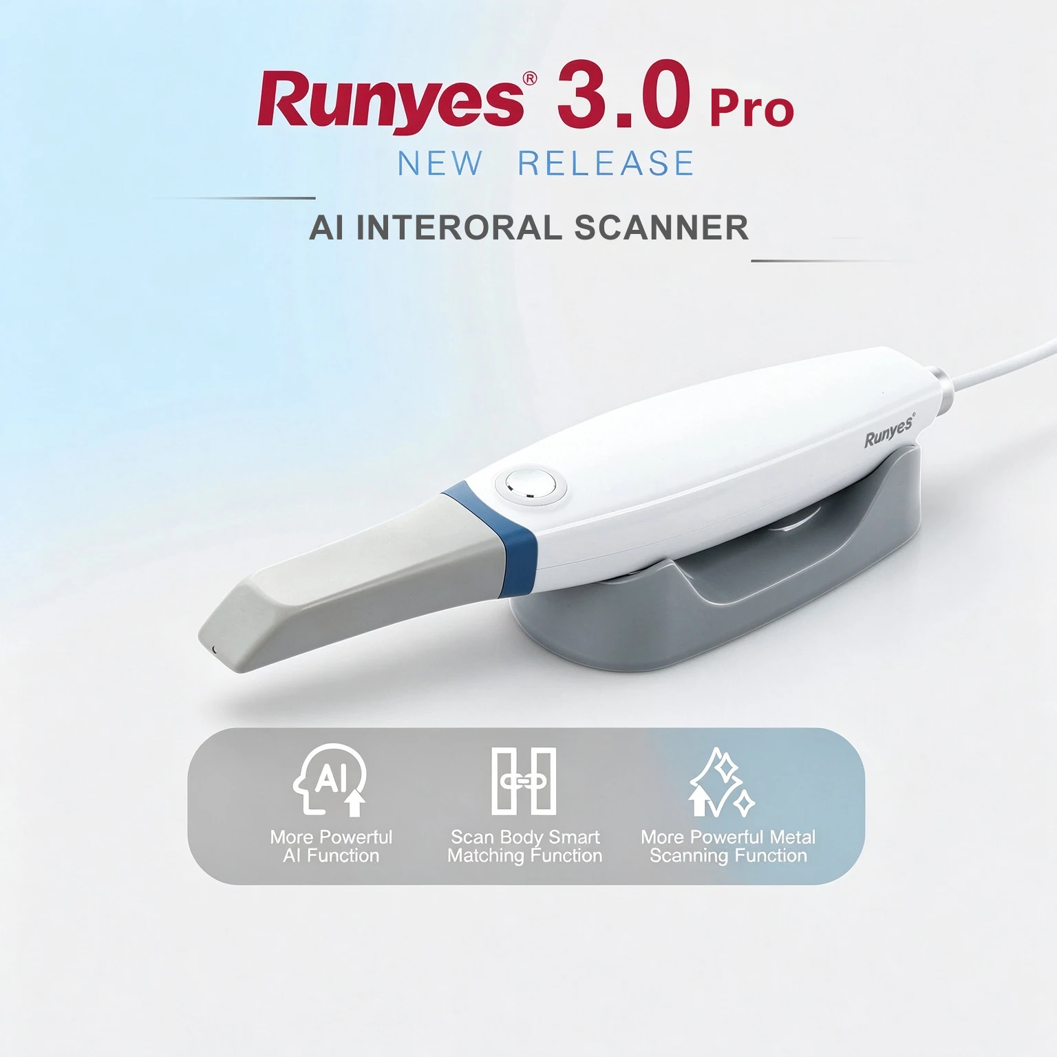 Professional Dental 3D Intraoral Scanner High Precision Fast Digital Impression Machine for Clinic Orthodontics Laboratory