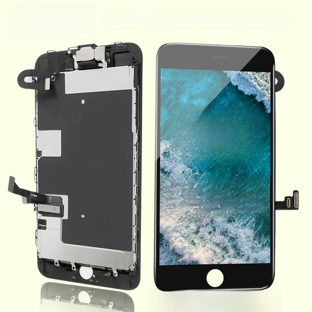 Ekran AAA do iPhone SE 2020 SE2 Pełny zestaw wymienny wyświetlacza LCD Zestaw dotykowy Digitizer + przedni aparat A2275 A2298 A2296 — zdjęcie 2