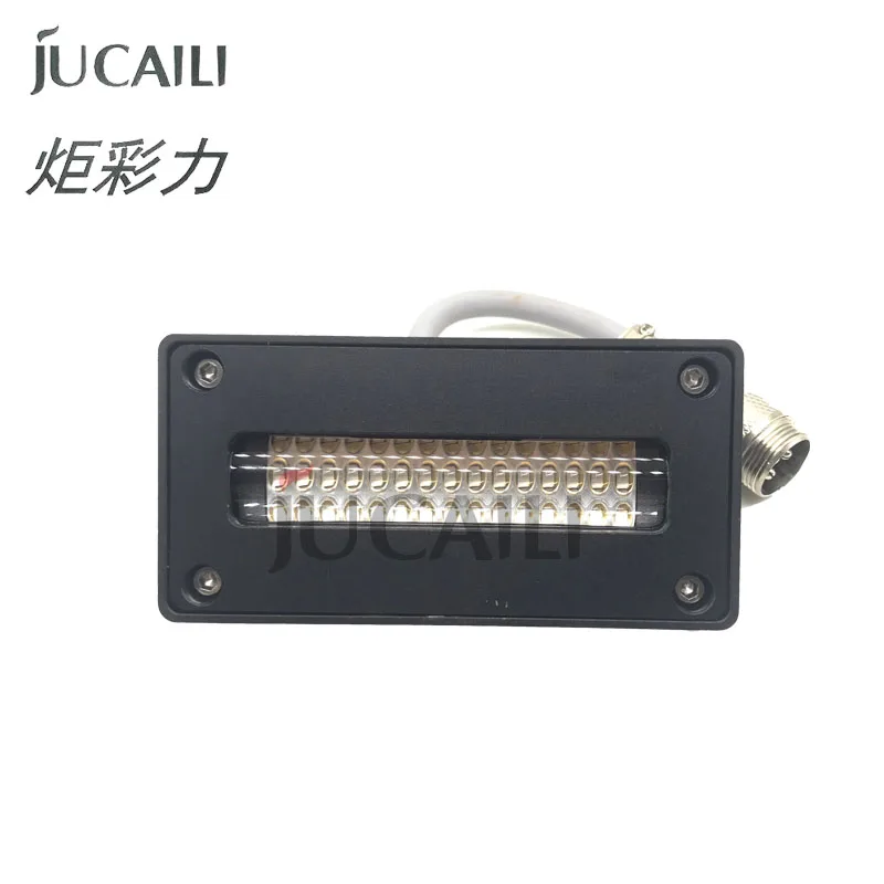 Jucaili Epson Dx5 Print Head UV Ink Curing Lamps For XP600 Flatbed Printer Varnish Ultraviolet Lights Gel The Cure 395nm COB LED