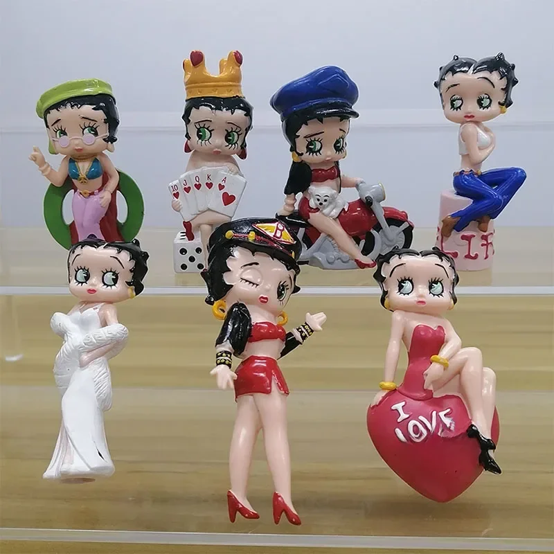 Betty boops 80er Jahre Retro Schönheit Mode Mädchen Nostalgie Figur Sammlung niedlichen Puppe Stift