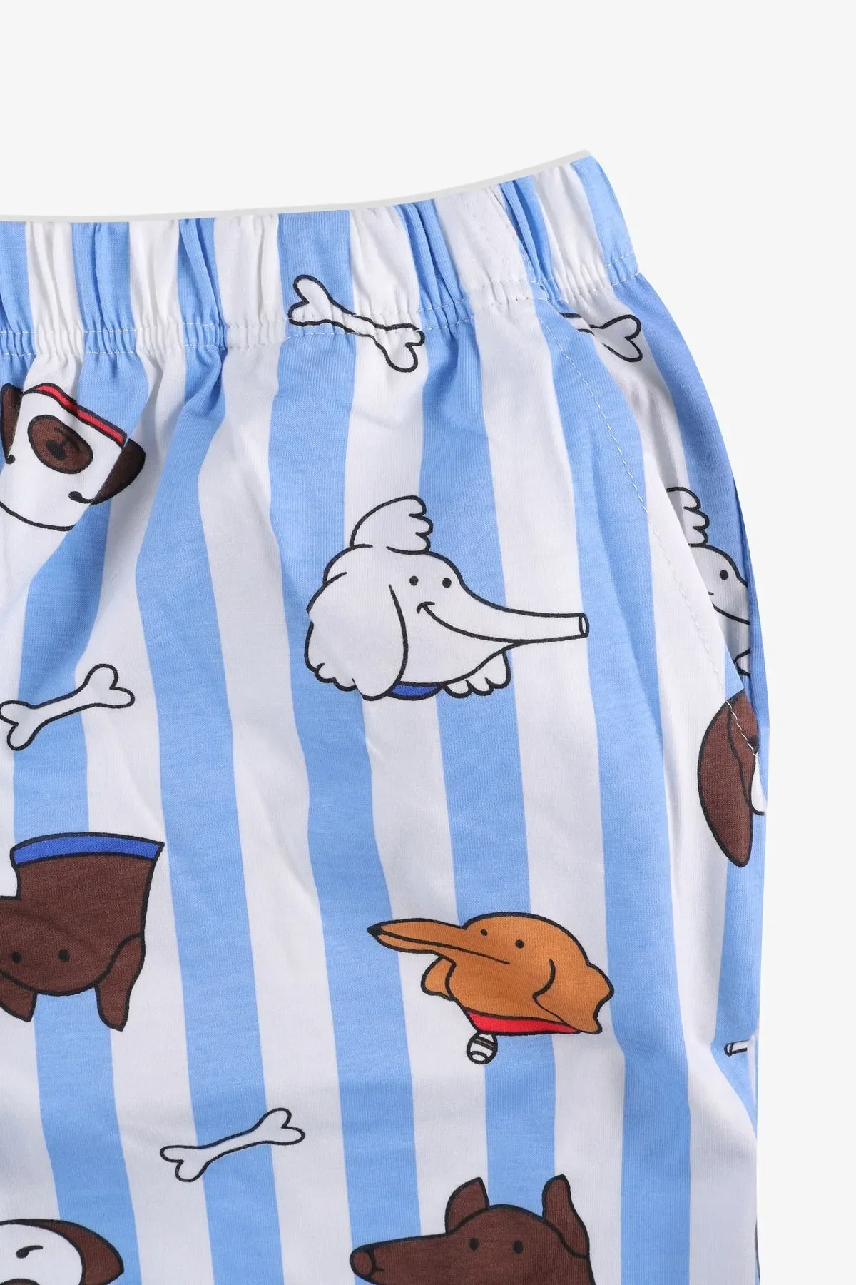 Ensemble de pyjama imprimé animal en coton à manches courtes pour hommes, ensembles de pyjama décontractés pour hommes, ensembles de pyjama avec animaux